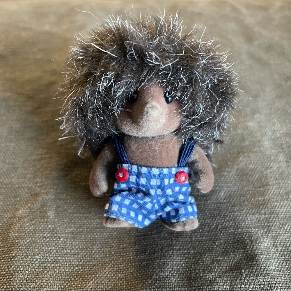 Vintage Sylvanian Families 1991 Hedgehog Family Son/Brother Maxwell Bramble